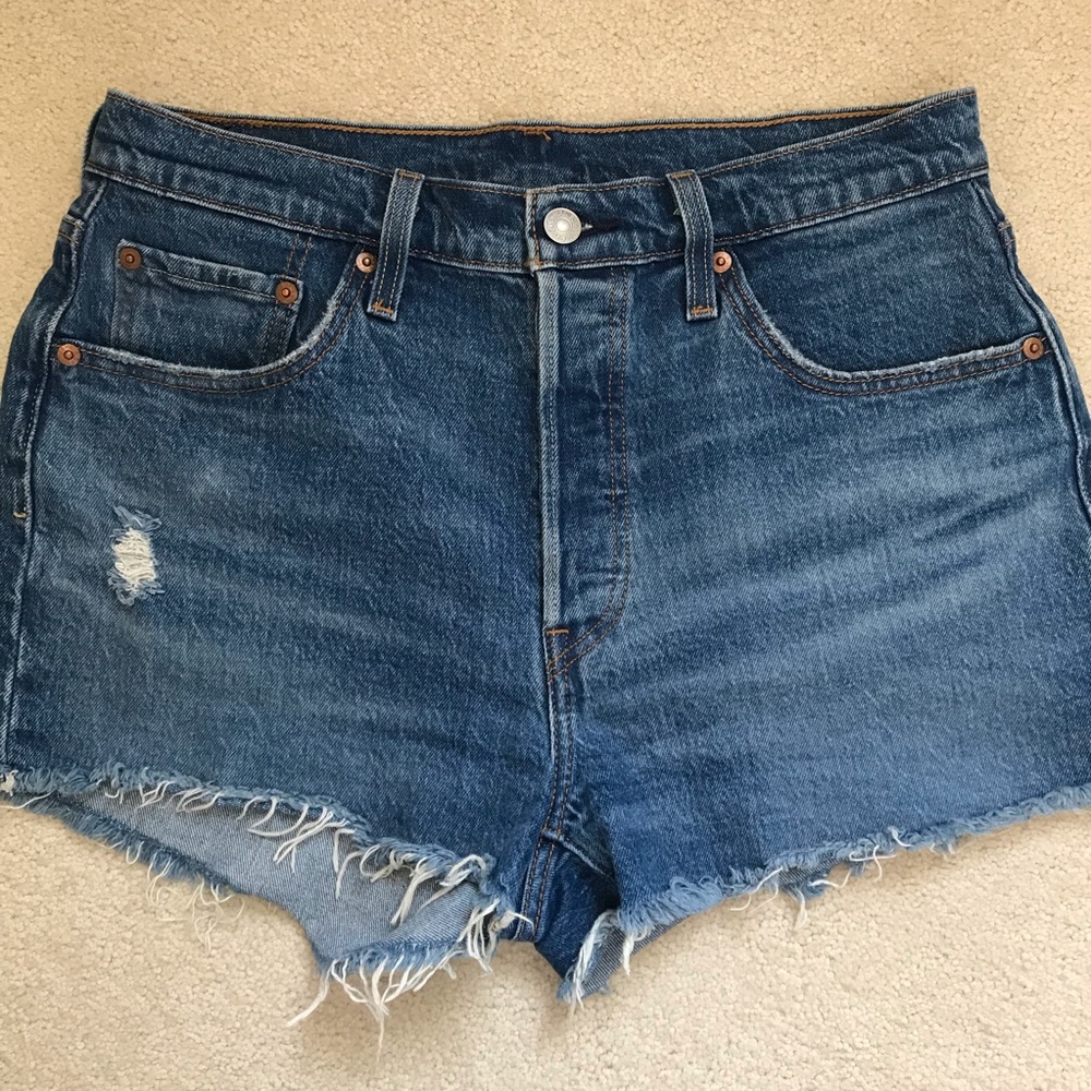 Levi’s 501 Button Fly Denim Shorts